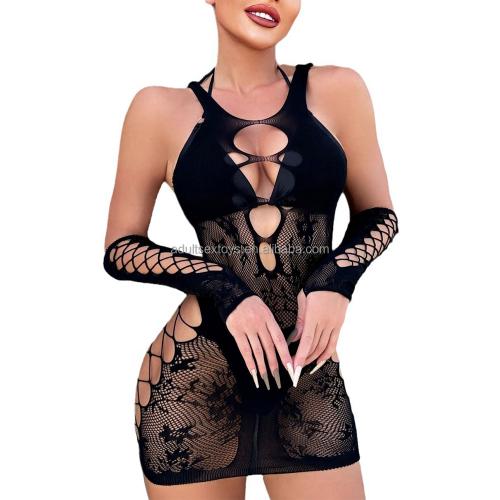 High Quality Sexy Lingerie For Women Naughty Fishnet Set One Size Bodysuits Outfits Teddy Erotic Mesh Women's