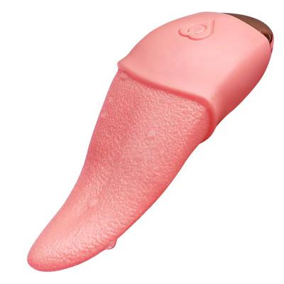 Hot Vibe  Nipple Clitoral Stimulator Women Pink Vibrating Tongue Vibrator For Woman