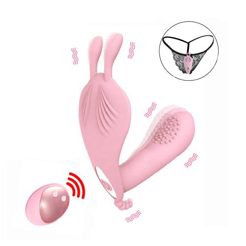 Invisible Wearable Dildo Vibrator, Wireless Control 10 Frequency Panty Vibrator With Remote
