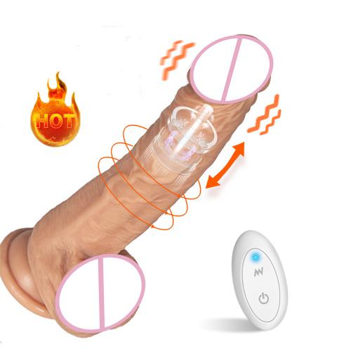 Lifelike 7.9" 7.5'' 8.7'' Thrusting Dildo Vibrator For Women Rechargeable Heating Vibrating & Realistic Sex Shop