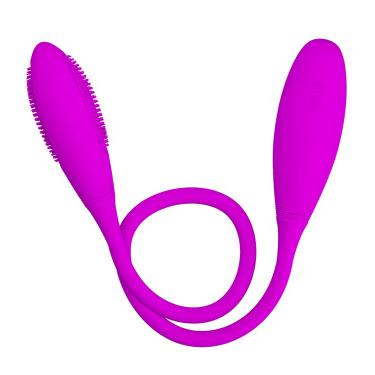 Rechargeable Lesbian Sexual Joys Vagina G Spot Dual Heads Egg Vibrators  For Woman