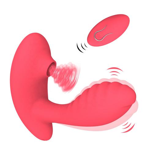 Silicone Wearable Vibrators  Women G-spot Clitoral Sucking Vibrator For Clit G Spot Stimulation