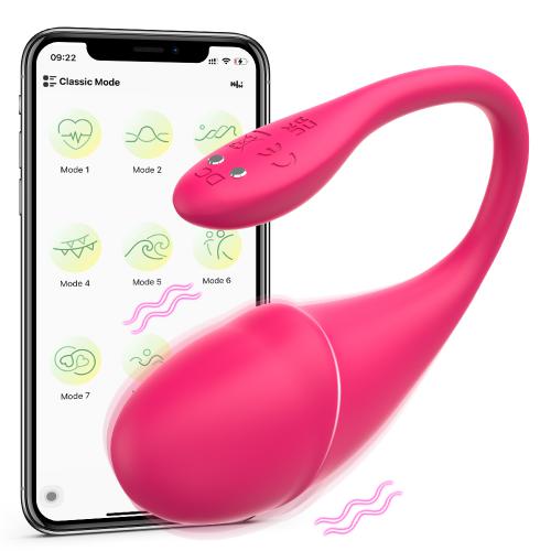 Women's App-controlled Soft Silicone Wearable Panty Vibrator G-spot Sex Enhancement  For Couples Intimate Play